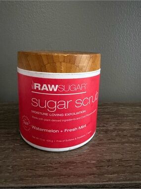 Raw Sugar Watermelon + Fresh Mint Sugar Scrub